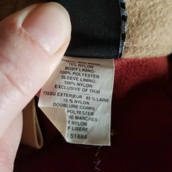 𝅺Patagonia Wool Full Zip Jacket Neutral  Tan XS - Picture 10 of 12